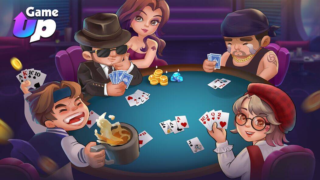 Скачать взломанную Tiến lên chặt heo Cybernetic [Мод меню] MOD apk на Андроид