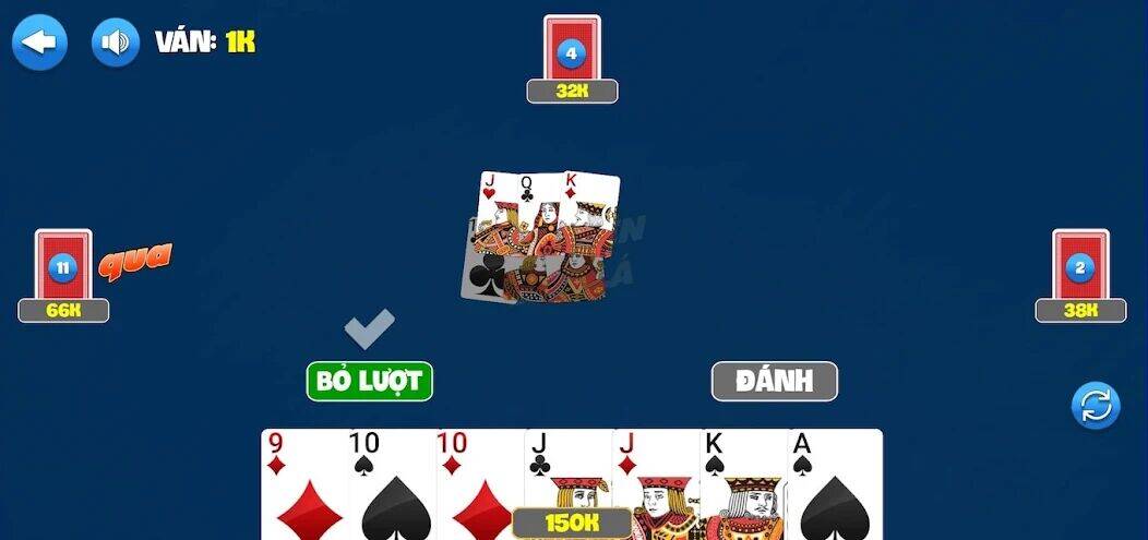 Скачать взломанную Tiến Lên Đếm Lá [Бесплатные покупки] MOD apk на Андроид