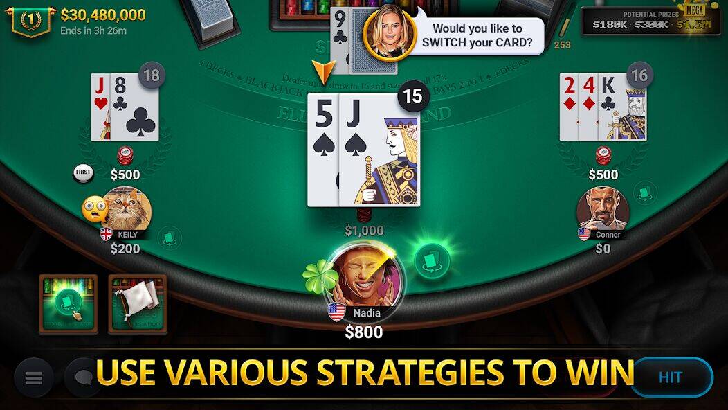 Скачать взломанную Blackjack Championship [Мод меню] MOD apk на Андроид