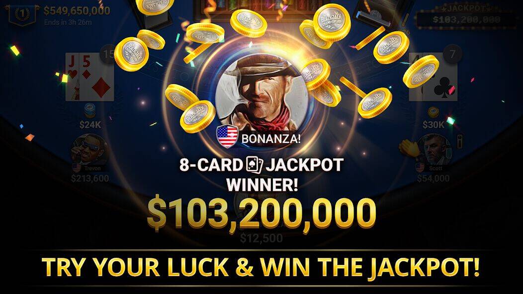 Скачать взломанную Blackjack Championship [Мод меню] MOD apk на Андроид