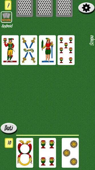 Скачать взломанную Scopa [Много монет] MOD apk на Андроид