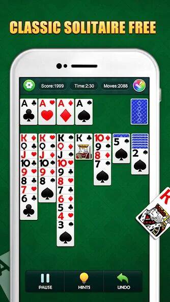 Скачать взломанную Solitaire Puzzle : Card Jigsaw [Много монет] MOD apk на Андроид