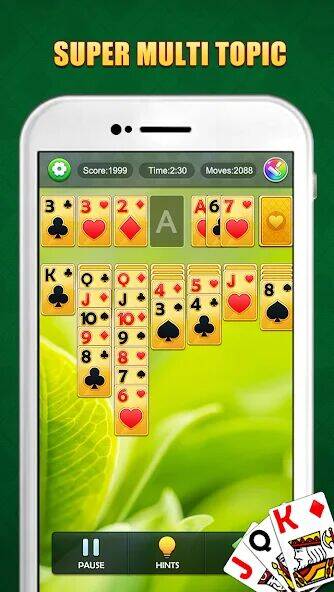 Скачать взломанную Solitaire Puzzle : Card Jigsaw [Много монет] MOD apk на Андроид