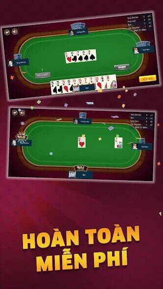 Скачать взломанную Tiến Lên - Tien Len Mien Nam [Много денег] MOD apk на Андроид