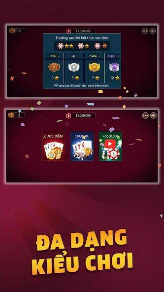 Скачать взломанную Tiến Lên - Tien Len Mien Nam [Много денег] MOD apk на Андроид