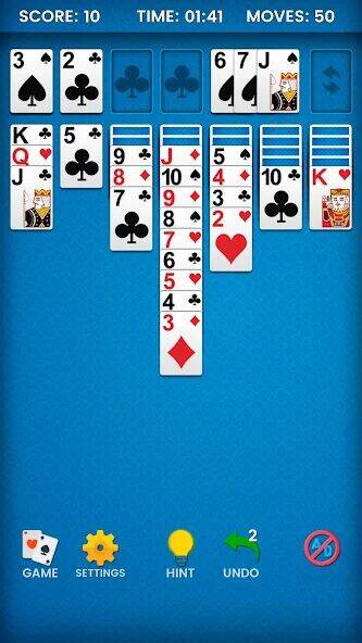 Скачать взломанную Klondike Solitaire [Много монет] MOD apk на Андроид
