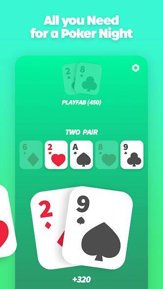 Скачать взломанную EasyPoker - покер с друзьями [Много монет] MOD apk на Андроид