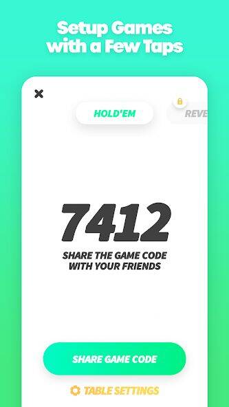 Скачать взломанную EasyPoker - покер с друзьями [Много монет] MOD apk на Андроид