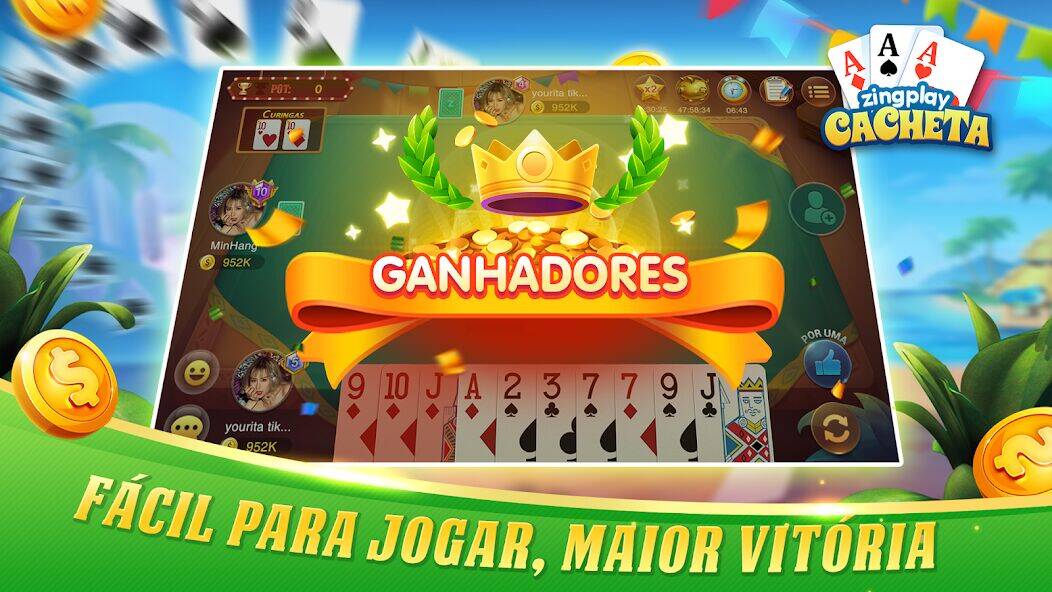 Скачать взломанную Cacheta - Pife - Jogo online [Много монет] MOD apk на Андроид