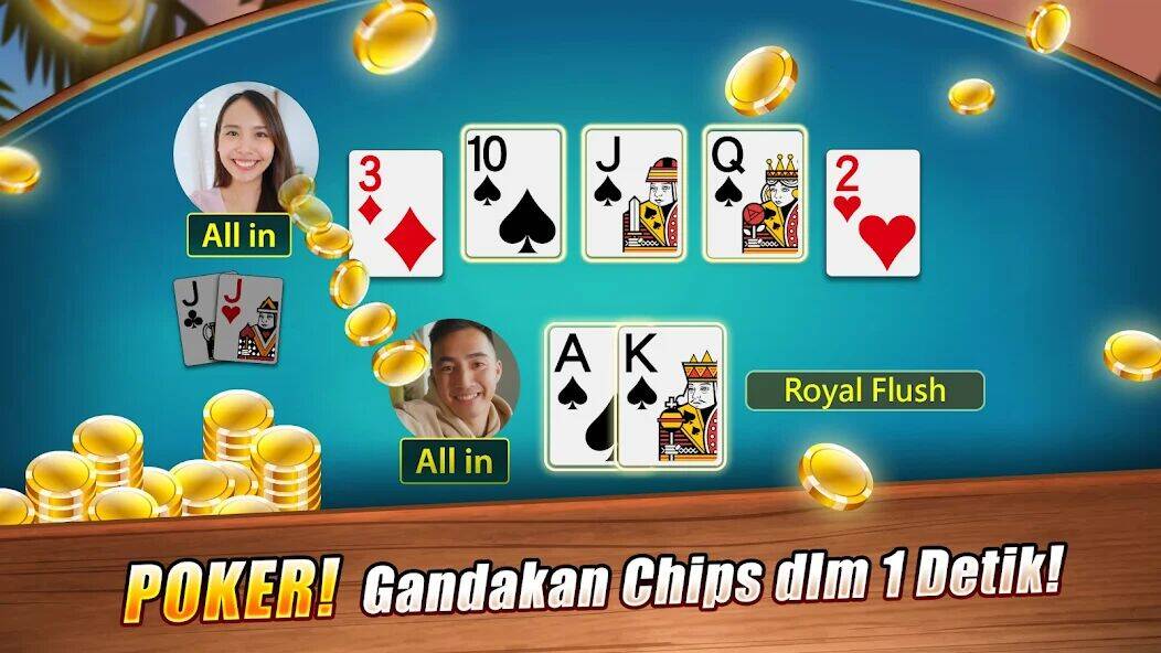 Скачать взломанную LUXY Domino Gaple QiuQiu Poker [Мод меню] MOD apk на Андроид