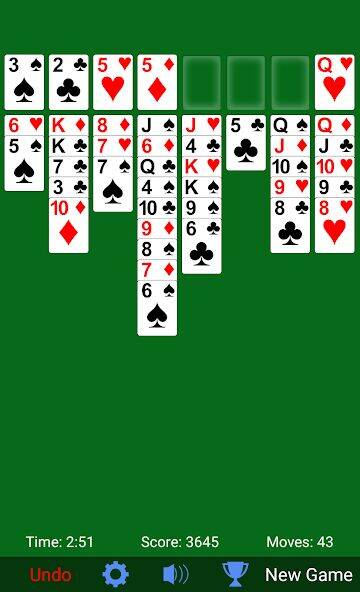Скачать взломанную FreeCell Solitaire [Много денег] MOD apk на Андроид