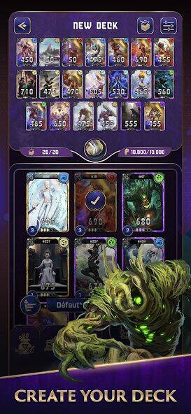 Скачать взломанную Cross The Ages: TCG [Много монет] MOD apk на Андроид
