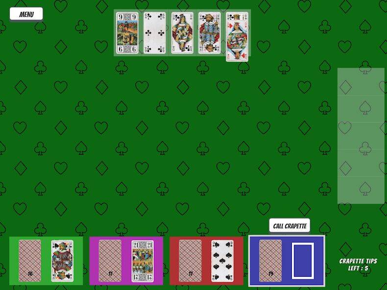 Скачать взломанную Crapette multiplayer solitaire [Мод меню] MOD apk на Андроид