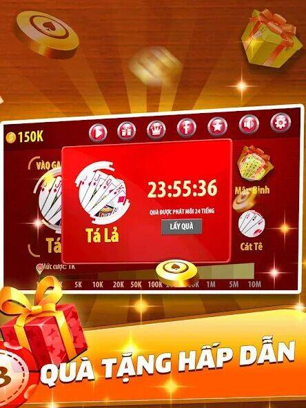Скачать взломанную Phỏm - Phom [Много денег] MOD apk на Андроид
