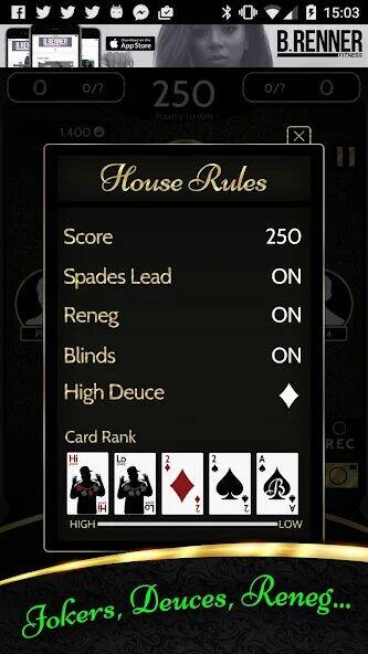 Скачать взломанную Black Spades - Jokers & Prizes [Мод меню] MOD apk на Андроид