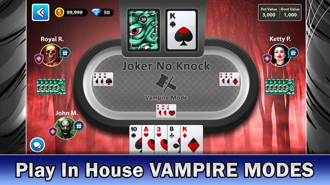 Скачать взломанную Tonk multiplayer card game [Много денег] MOD apk на Андроид