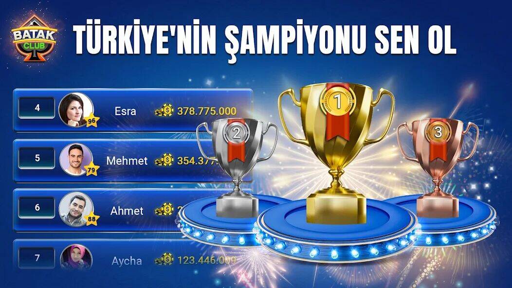 Скачать взломанную Batak Club: Batak Online Oyunu [Мод меню] MOD apk на Андроид