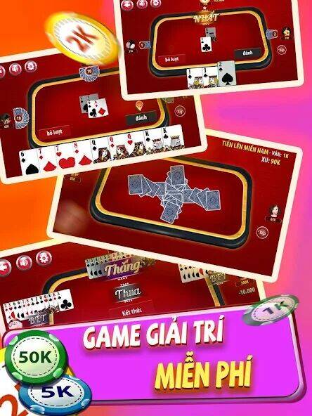 Скачать взломанную Tiến Lên Miền Nam - Tien Len [Мод меню] MOD apk на Андроид
