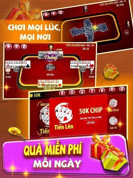 Скачать взломанную Tiến Lên Miền Nam - Tien Len [Мод меню] MOD apk на Андроид