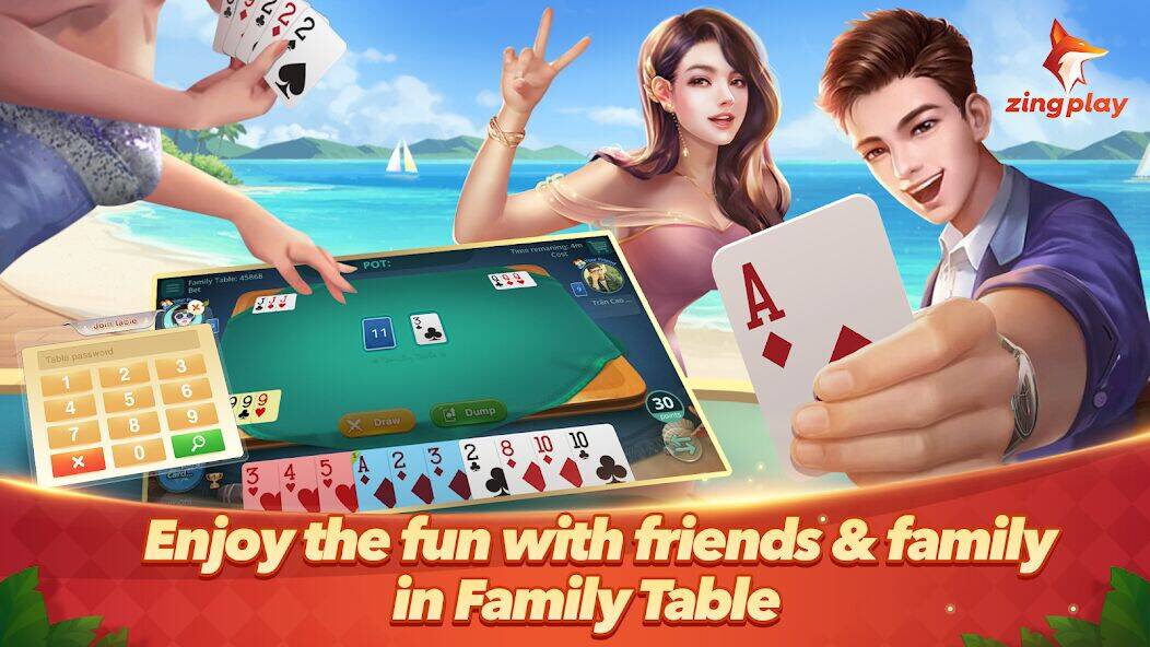 Скачать взломанную Tongits ZingPlay-Fun Challenge [Бесплатные покупки] MOD apk на Андроид
