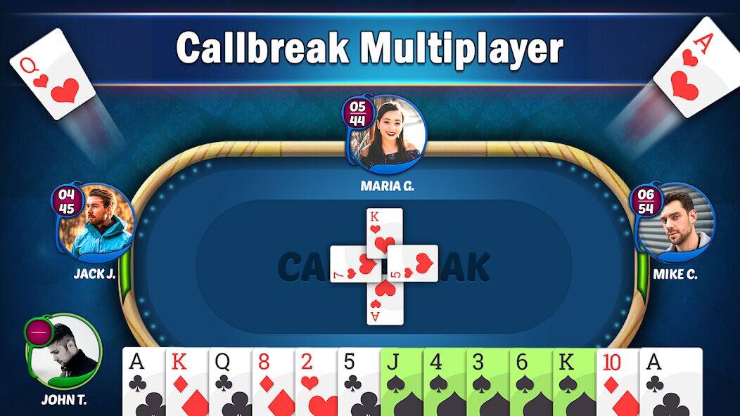 Скачать взломанную Callbreak Star - Card Game [Много монет] MOD apk на Андроид