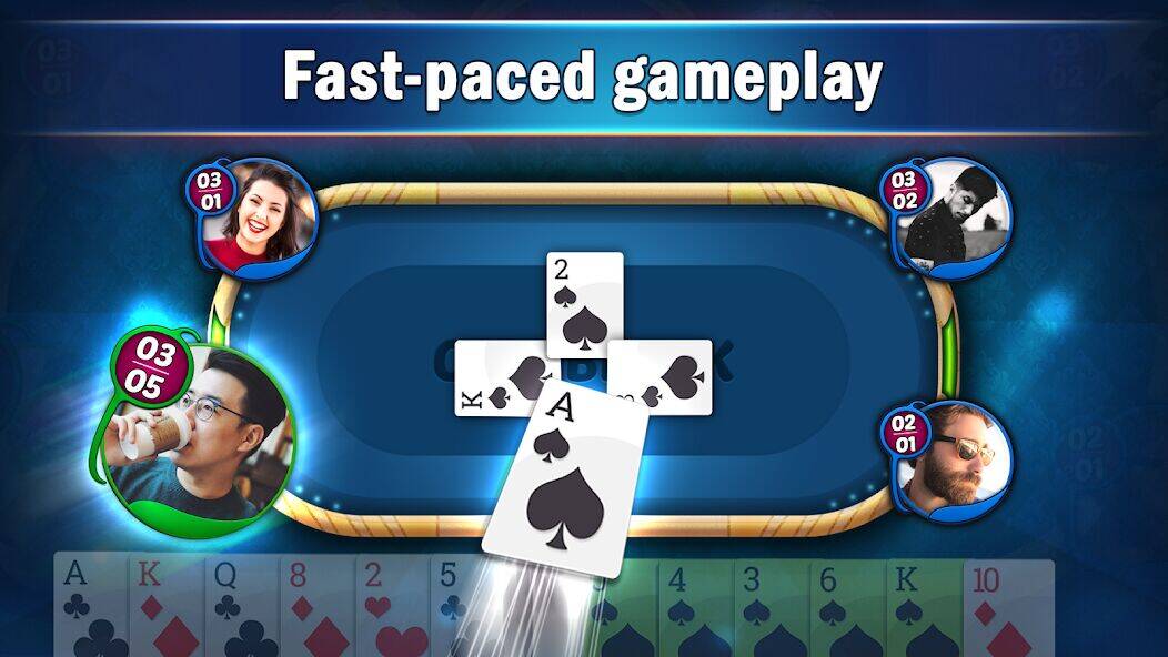 Скачать взломанную Callbreak Star - Card Game [Много монет] MOD apk на Андроид