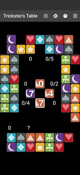 Скачать взломанную Trickster's Table [Бесплатные покупки] MOD apk на Андроид