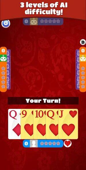 Скачать взломанную Euchre [Много монет] MOD apk на Андроид
