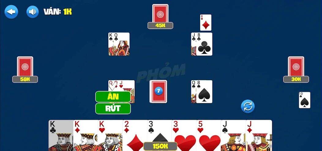 Скачать взломанную Phỏm [Мод меню] MOD apk на Андроид