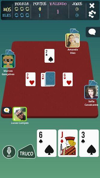 Скачать взломанную Truco Brasil - Truco online [Много монет] MOD apk на Андроид