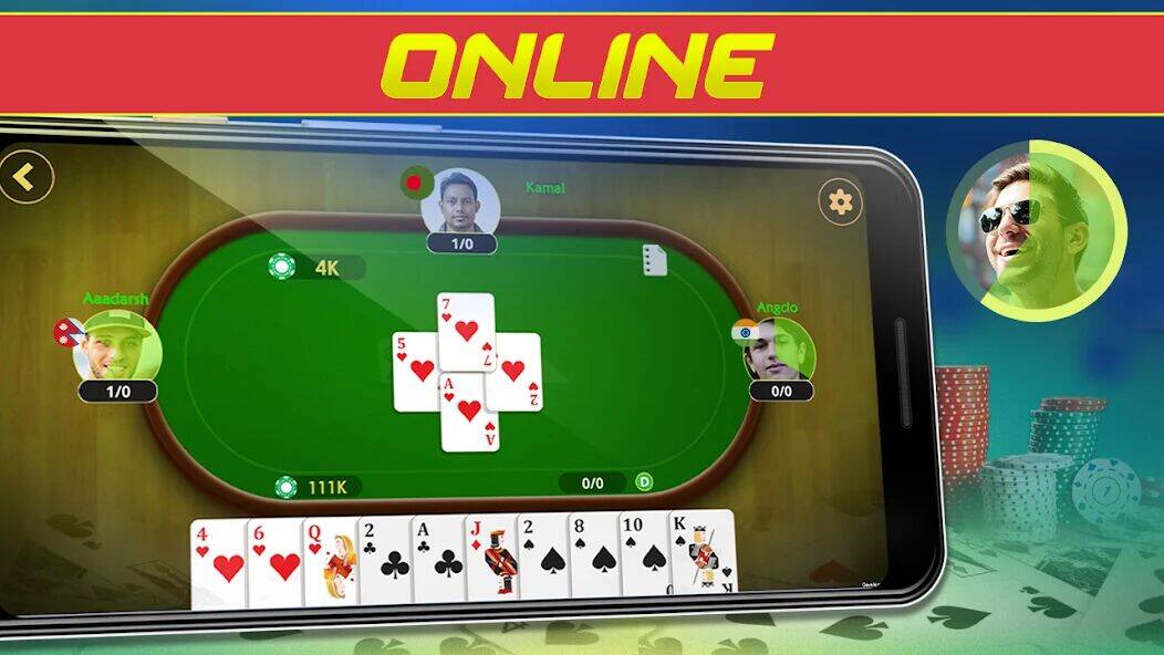 Скачать взломанную Call Bridge Card Game - Spades [Мод меню] MOD apk на Андроид