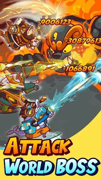 Скачать взломанную Fish Kingdoms: Idle Arena [Много денег] MOD apk на Андроид