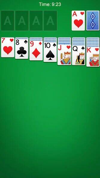 Скачать взломанную Solitaire [Много монет] MOD apk на Андроид