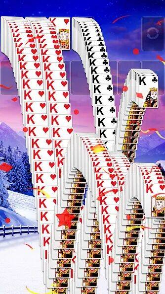 Скачать взломанную Solitaire [Много монет] MOD apk на Андроид