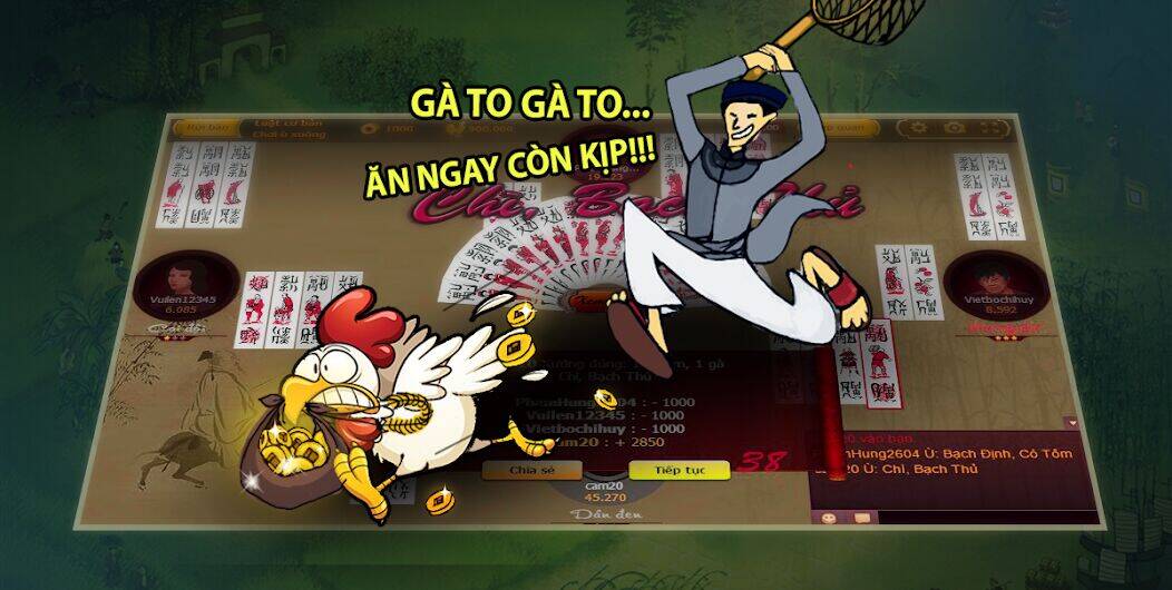 Скачать взломанную Chơi Đánh Chắn Online - An Nam [Много денег] MOD apk на Андроид