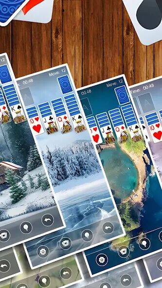 Скачать взломанную Solitaire Card Game [Мод меню] MOD apk на Андроид