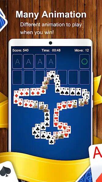 Скачать взломанную Solitaire Card Game [Мод меню] MOD apk на Андроид