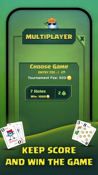Скачать взломанную Play Nine: Golf Card Game [Бесплатные покупки] MOD apk на Андроид