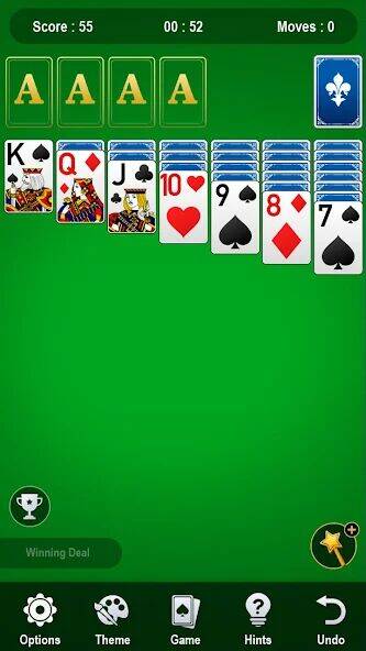Скачать взломанную Solitaire [Бесплатные покупки] MOD apk на Андроид