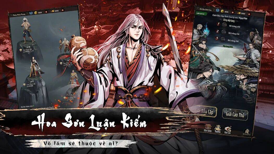 Скачать взломанную Võ Lâm Quần Hiệp Truyện [Бесплатные покупки] MOD apk на Андроид
