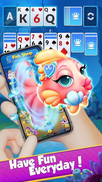 Скачать взломанную Solitaire - Пасьянс [Много монет] MOD apk на Андроид