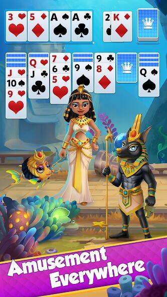 Скачать взломанную Solitaire - Пасьянс [Много монет] MOD apk на Андроид