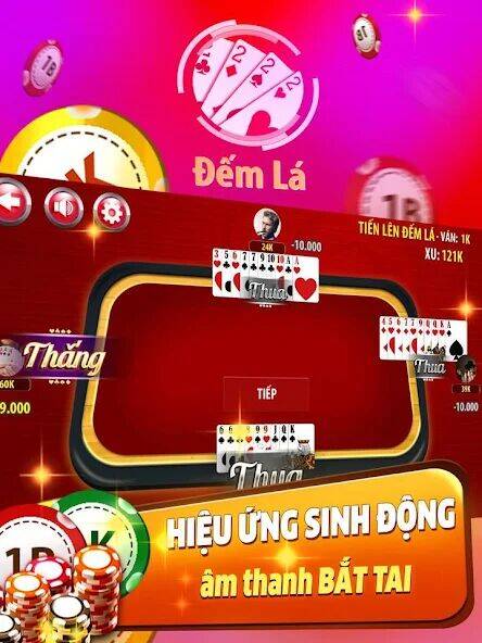 Скачать взломанную Tiến Lên Đếm Lá - Tien Len [Много денег] MOD apk на Андроид