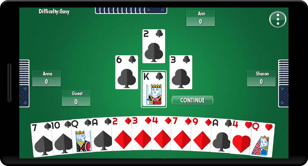 Скачать взломанную Hearts - Card Game [Много денег] MOD apk на Андроид