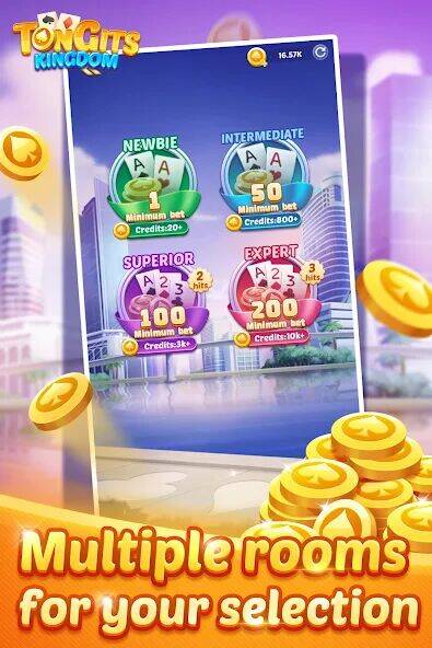 Скачать взломанную Tongits Kingdom-Fun Card Game [Много денег] MOD apk на Андроид