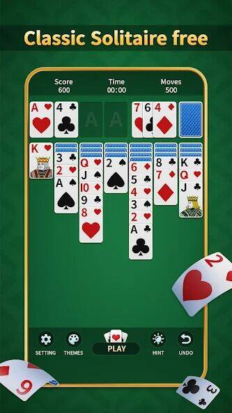 Скачать взломанную Solitaire Classic:Card Game [Мод меню] MOD apk на Андроид