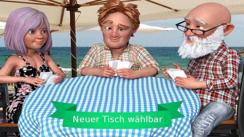 Скачать взломанную Mau Mau am Stammtisch [Много денег] MOD apk на Андроид