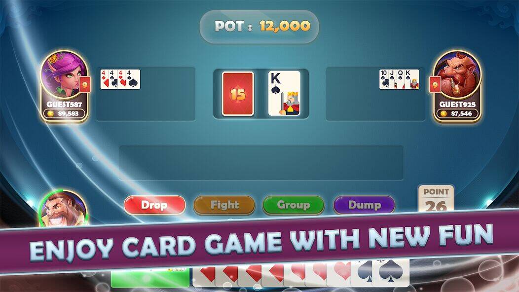 Скачать взломанную Tongits - Pusoy Card Game [Бесплатные покупки] MOD apk на Андроид