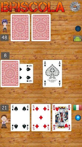 Скачать взломанную Briscola [Много монет] MOD apk на Андроид