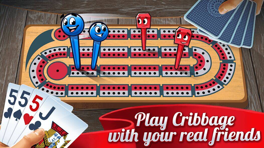 Скачать взломанную Ultimate Cribbage: Card Board [Много монет] MOD apk на Андроид